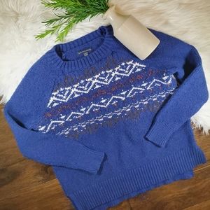 American Eagle Blue Crew Neck Sweater | sz medium